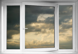 Triple glazed windows